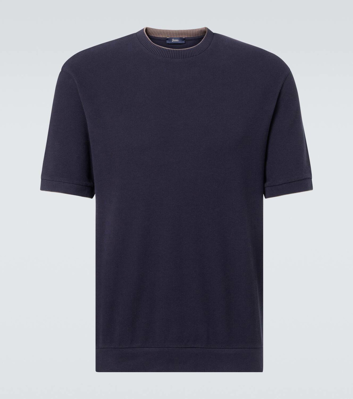 Herno Waffle-knit cotton sweater