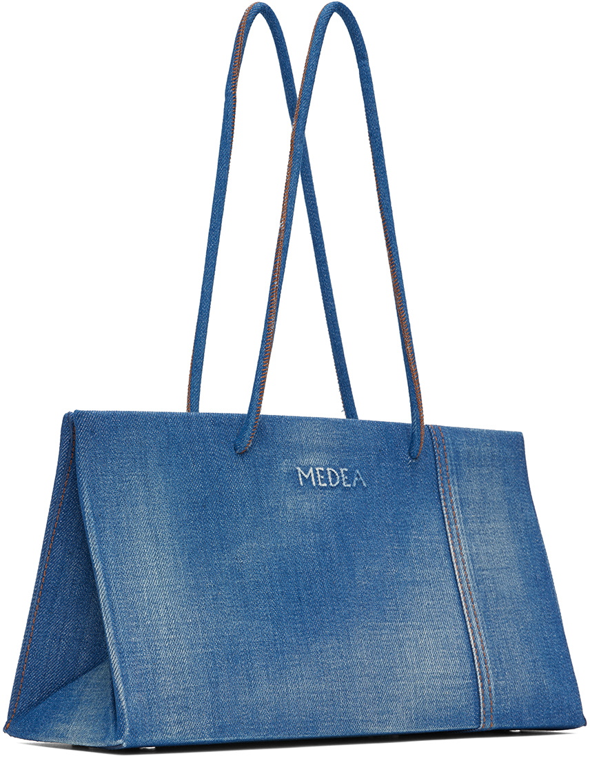 Medea Blue Cydonia Denim Shoulder Bag