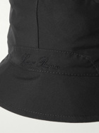 Loro Piana - Logo-Embroidered Storm System® Shell Bucket Hat - Black