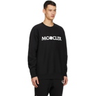 Moncler Genius 2 Moncler 1952 Black Fleece Logo Sweatshirt