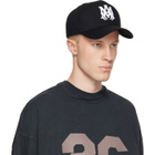 AMIRI Black 'MA' Full Canvas Cap