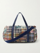 Polo Ralph Lauren - Large Patchwork Checked Cotton-Madras Duffle Bag