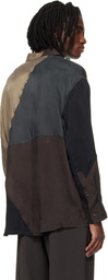 Song for the Mute Multicolor L/S Oversized Shirt