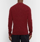 Aspesi - Mélange Wool Sweater - Claret