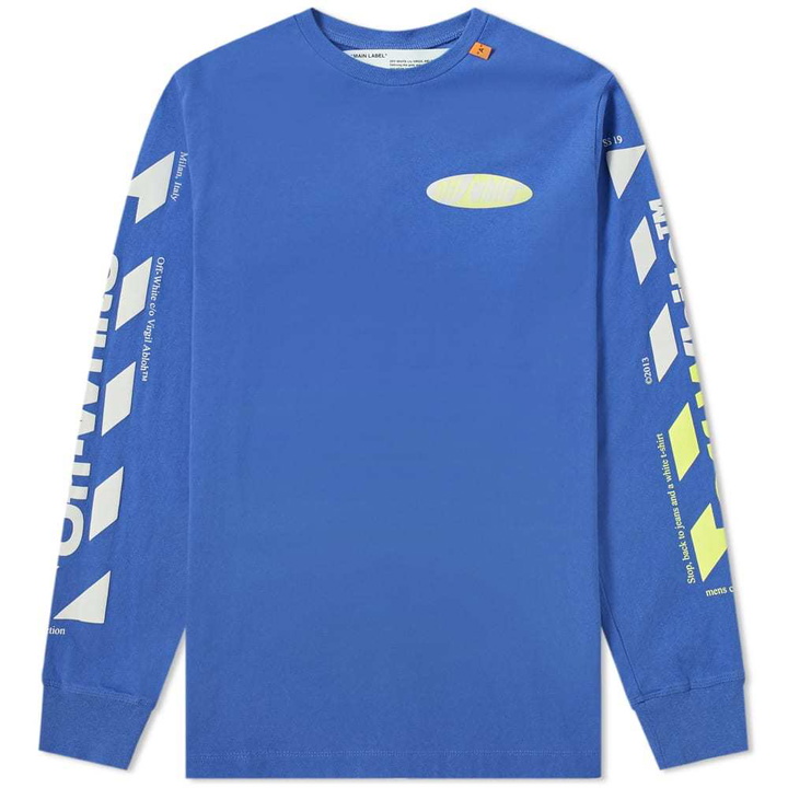 Photo: Off-White Long Sleeve Split Logo Tee