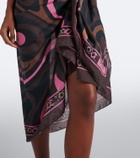 Pucci Marmo cotton beach cover-up