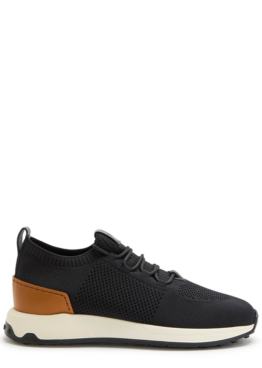 Tods Calzino Knitted Sneakers Black