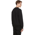 Alexander McQueen Black Crepe Sport Sweatshirt