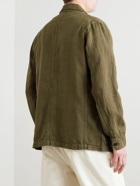 Portuguese Flannel - Labura Slim-Fit Linen Jacket - Green