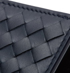 Bottega Veneta - Intrecciato Leather Bifold Cardholder - Men - Midnight blue