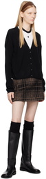 LOW CLASSIC Brown A-Line Miniskirt