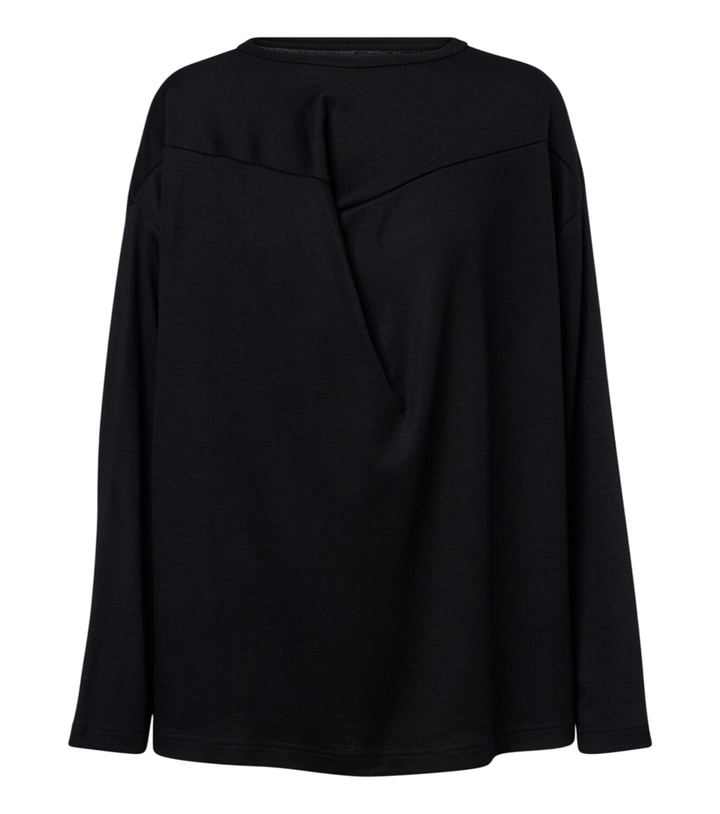 Photo: Junya Watanabe Draped wool top