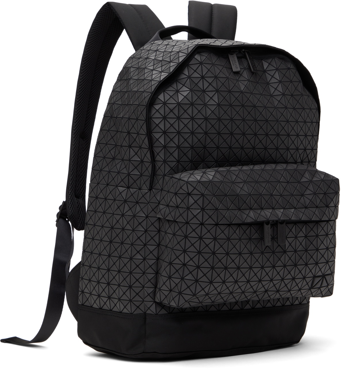 BAO BAO ISSEY MIYAKE Gunmetal Daypack Backpack