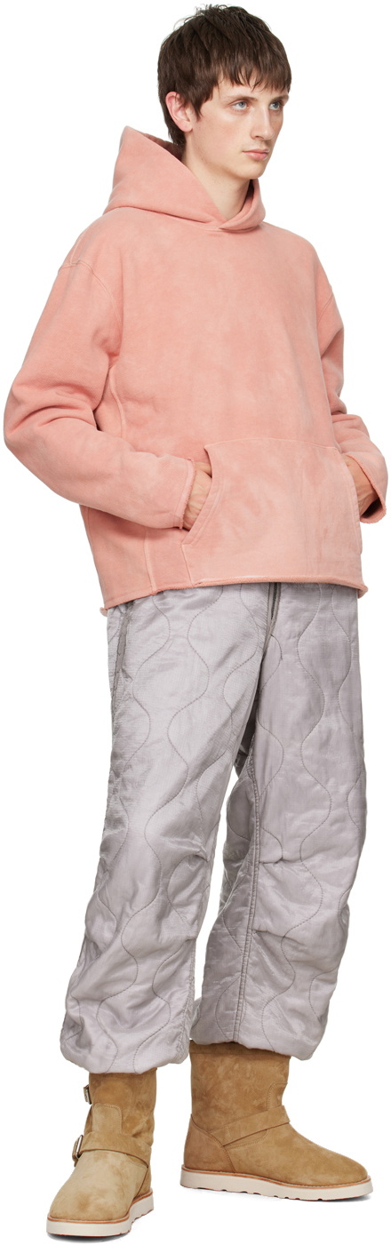 NotSoNormal Gray Dragon Puff Trousers