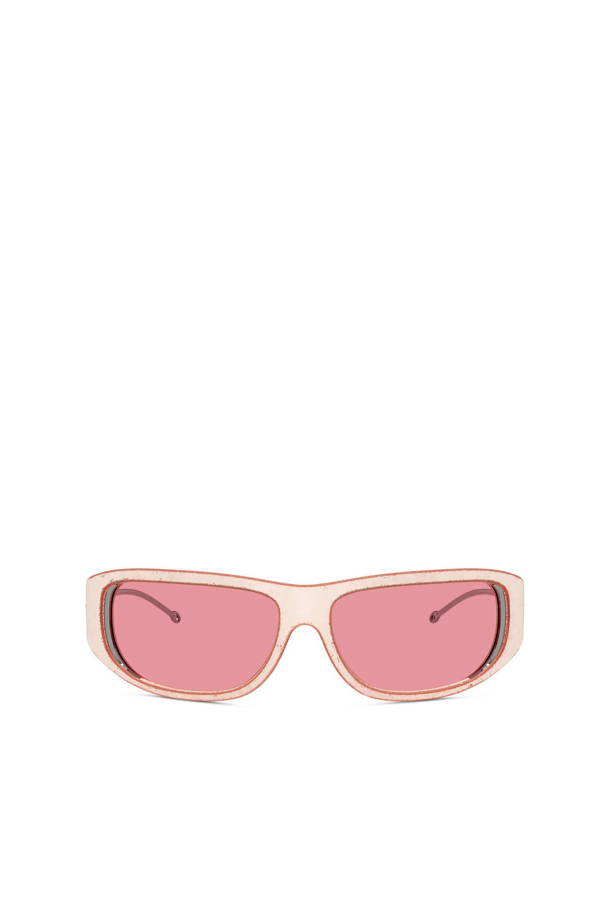 Diesel Wraparound style sunglasses - Sunglasses - Unisex - Pink
