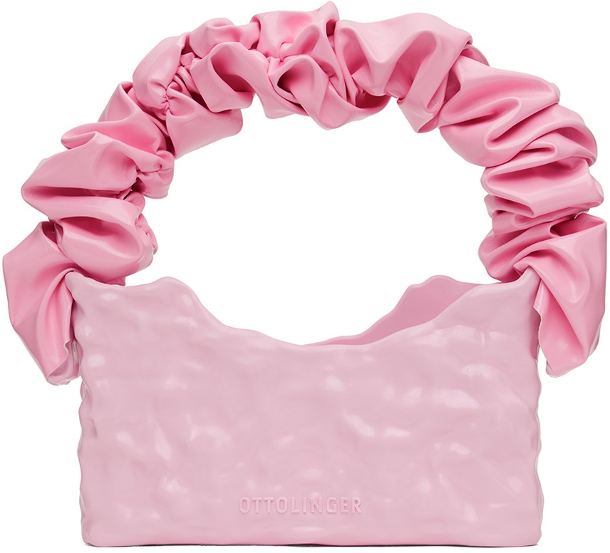 Photo: Ottolinger SSENSE Exclusive Pink Signature Baguette Bag