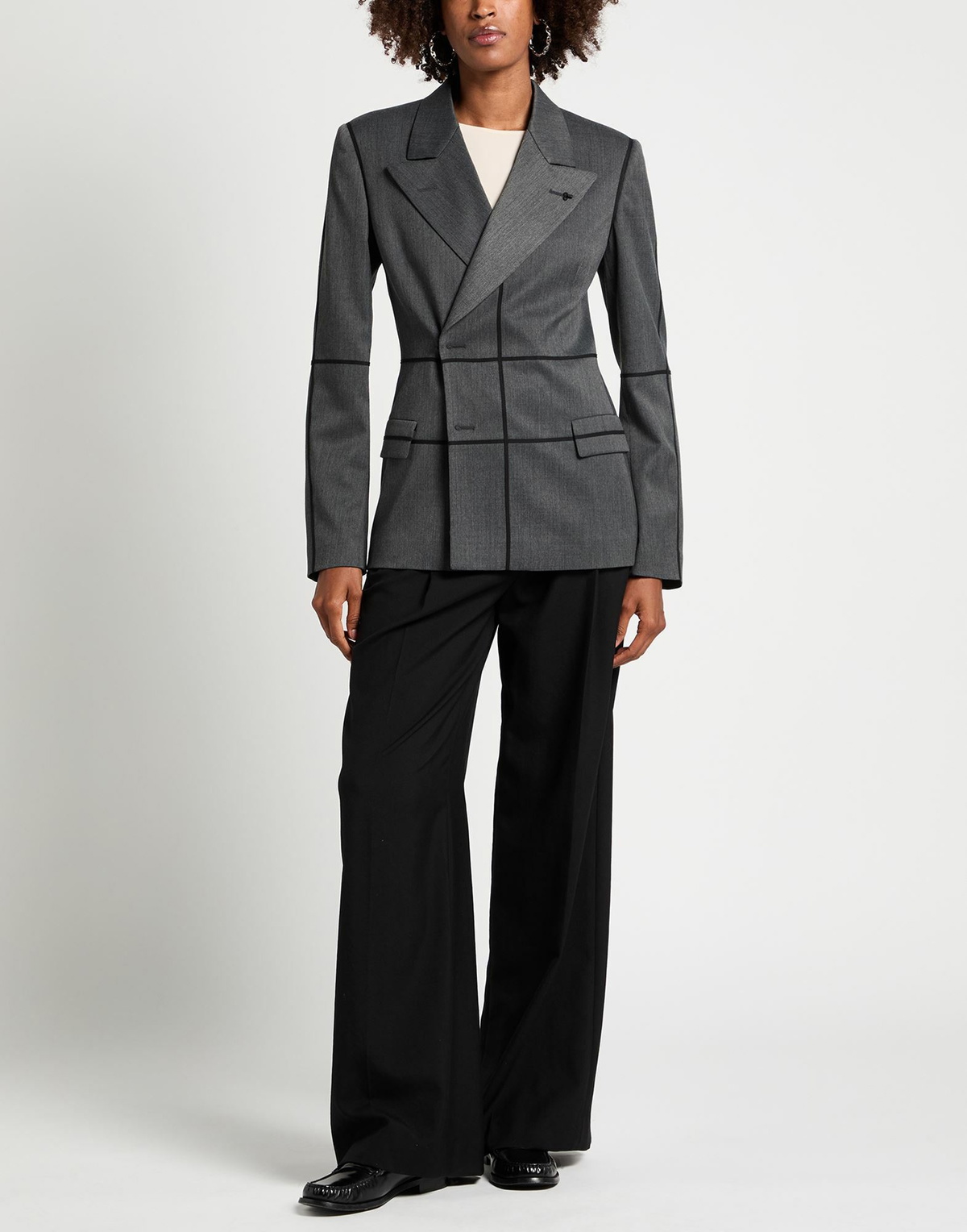 Mm6 Maison Margiela Womens Blazer in Grey