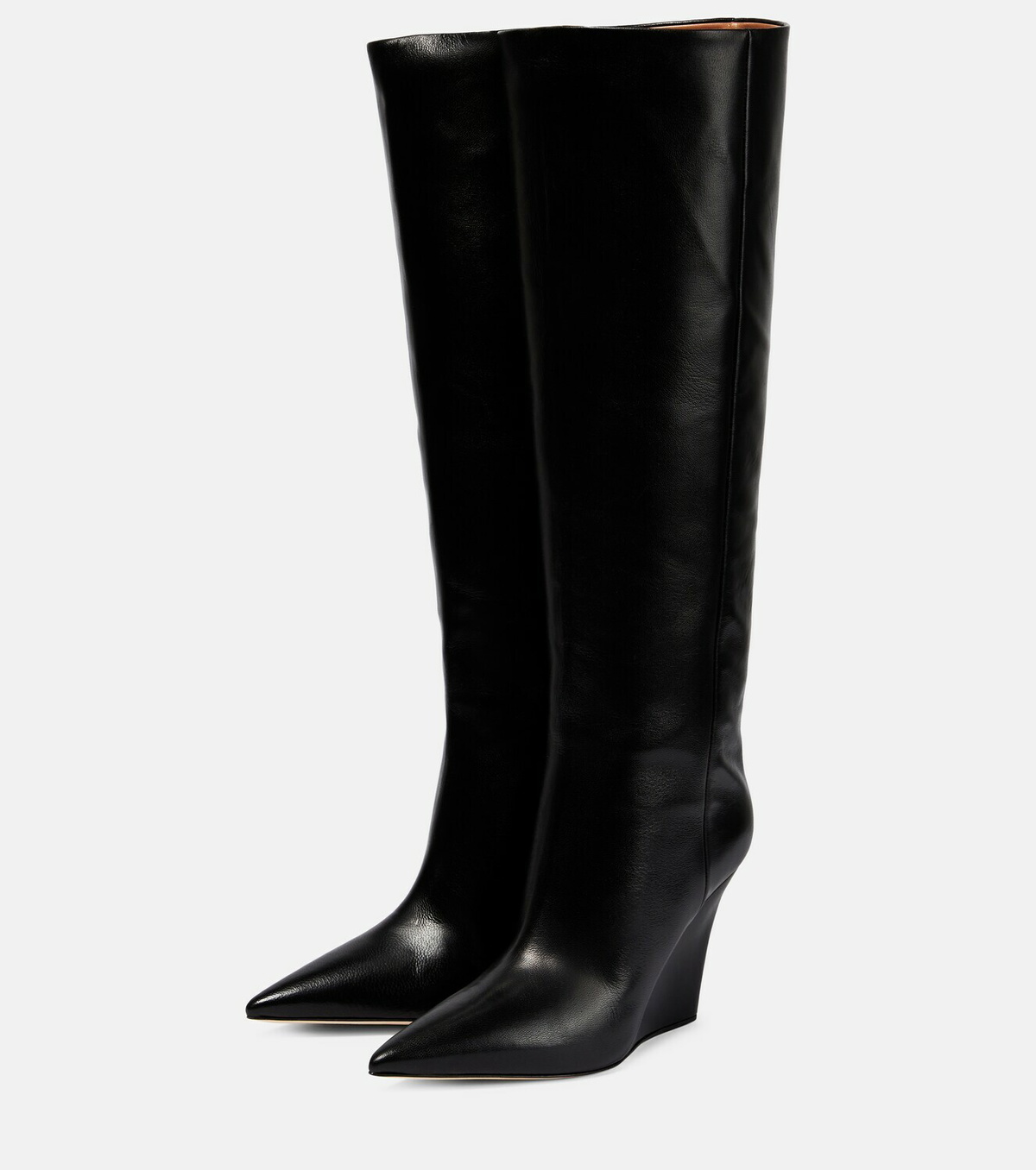 ロングブーツ PARIS TEXAS FW22 WANDA BOOT (PX844_XVN01BLACK) Paris Texas - Wanda leather knee-high boots Paris Texas