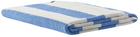 HAY Blue Frotte Bath Sheet