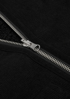 Wax London Killick Reversible Corduroy and Faux fur Jacket Black