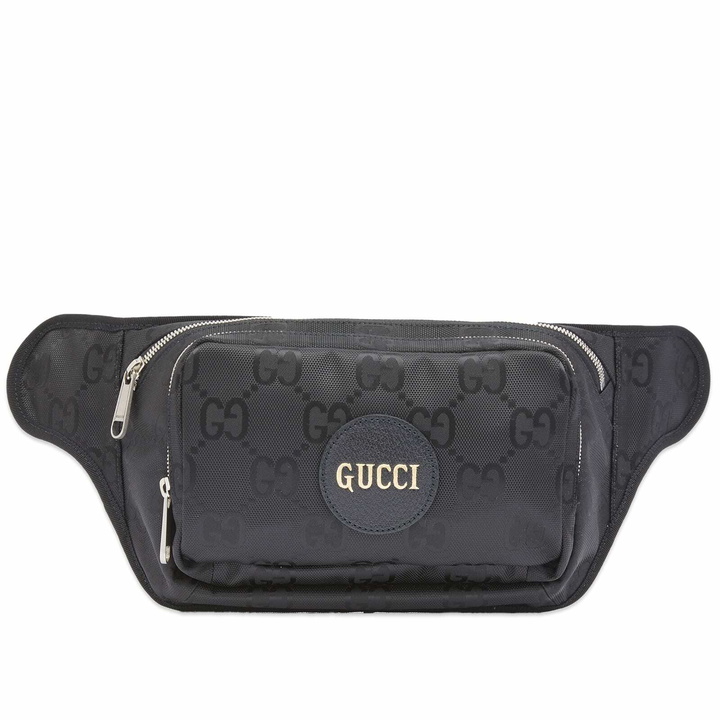 Photo: Gucci Men's Nylon Logo Waist Bag in Black