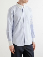Thom Browne - Striped Cotton Shirt - Blue