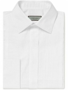 Canali - Bib-Front Cotton-Poplin Tuxedo Shirt - White