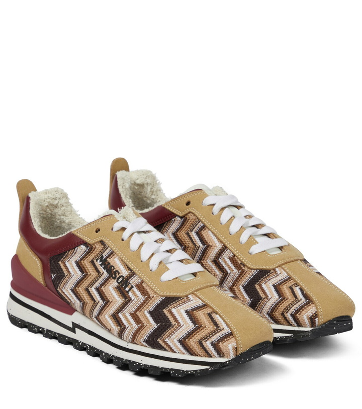 Missoni - Replica zig-zag canvas sneakers Missoni display picture 1