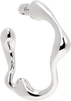 Maria Black Silver Splash Hoop Single Earring