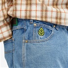 Butter Goods Men's Weathergear Heavy Weight Denim Jeans in Washed Indigo