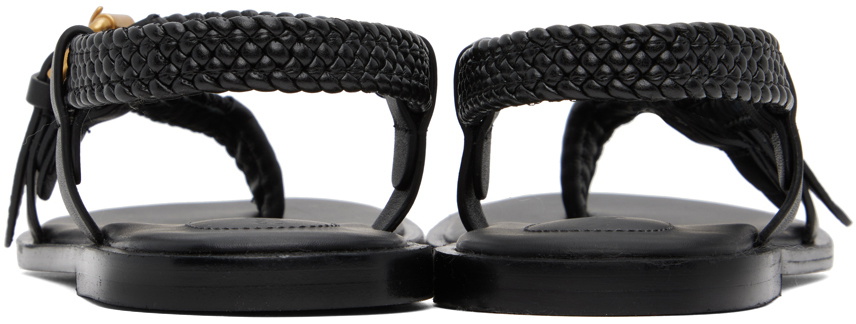 See by Chloé Black Nola Braided Sandals