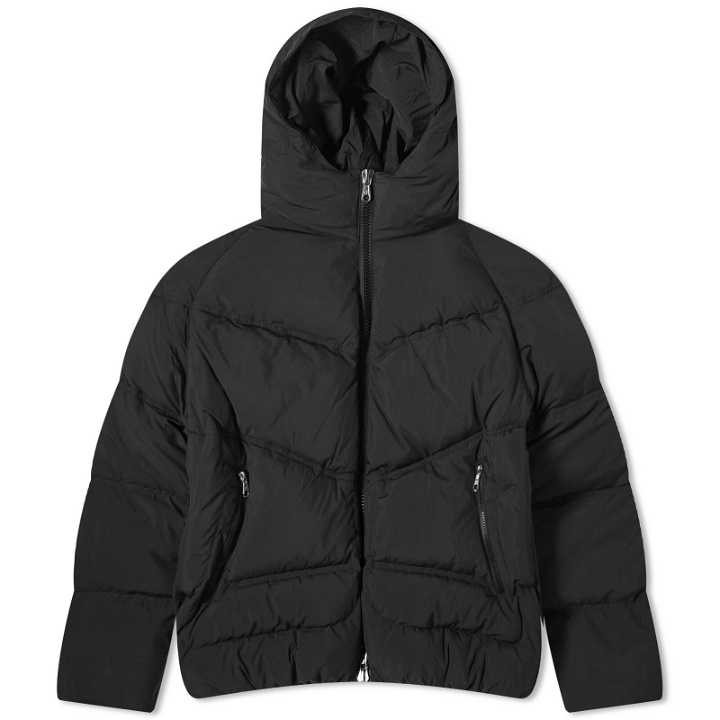 Photo: Cole Buxton Men's Hooded Insulated Jacket in Black