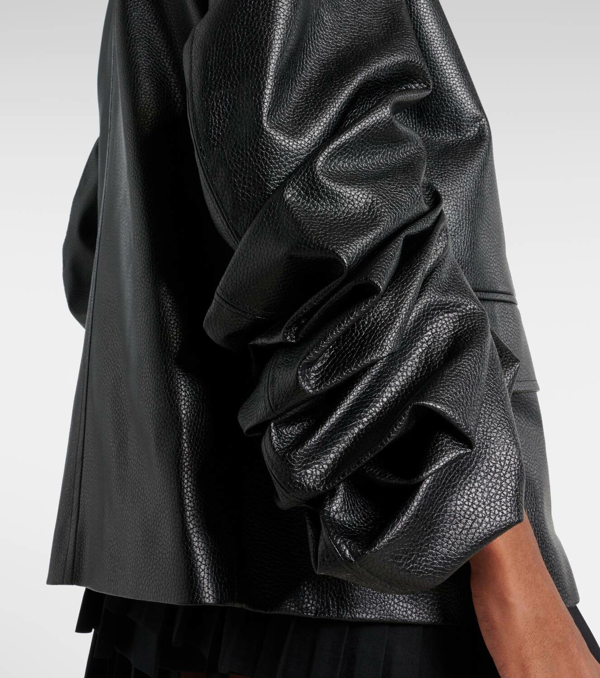 Junya Watanabe Faux leather blazer Junya Watanabe