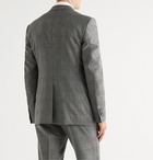 TOM FORD - O'Connor Prince of Wales Checked Wool-Blend Suit Jacket - Gray