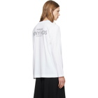 Simone Rocha White 'Pony Kid' Print Long Sleeve T-shirt