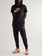 Nike - Sportswear Logo-Print Cotton-Jersey T-Shirt - Black