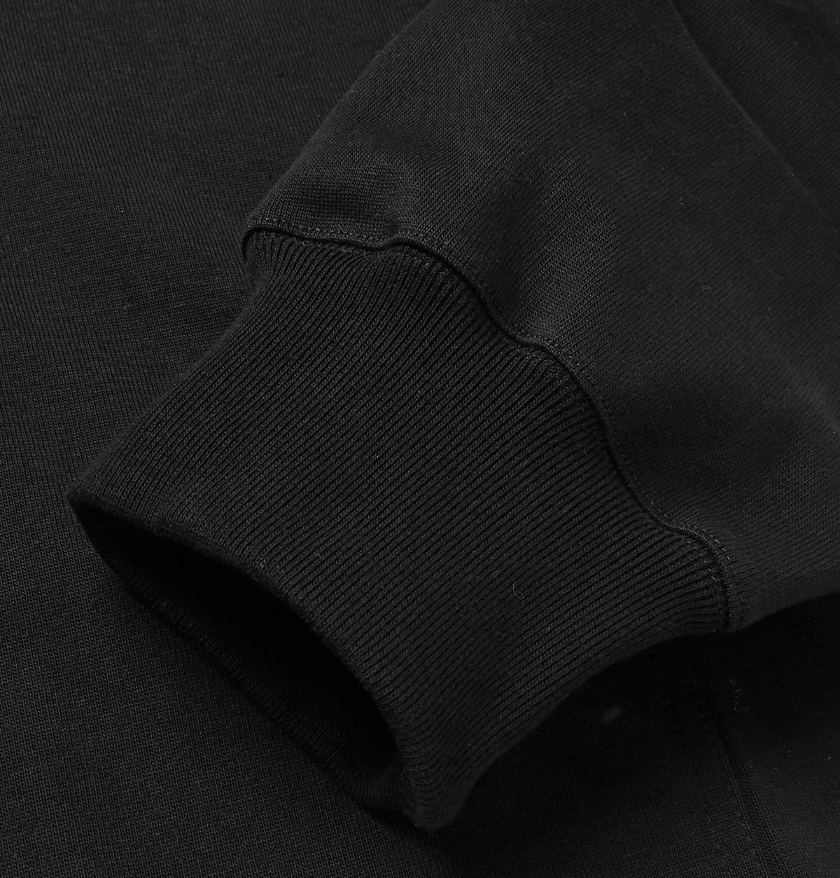 Rick Owens - Cotton-Jersey Track Jacket - Black
