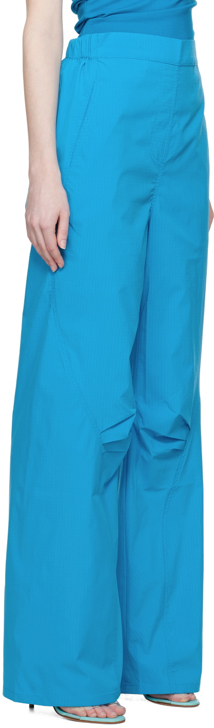 WYNN HAMLYN Blue Elasticized Trousers
