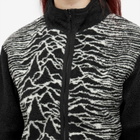 Pleasures Women's Disorder Fuzzy Jacket in Black