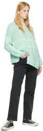 AMBUSH Green Cotton Sweater