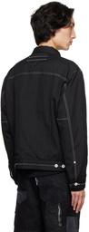 Comme des Garçons Homme Black Striped Jacket