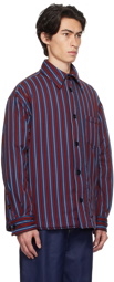 Marni Blue & Red Striped Jacket