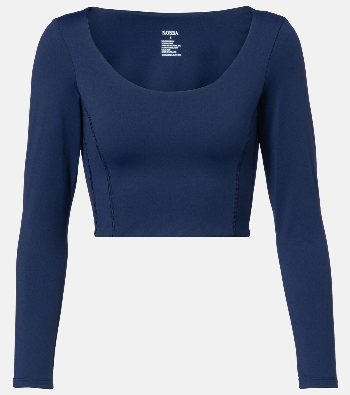 Norba Jersey crop top