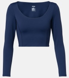 Norba Jersey crop top