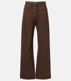 The Row Finbar wide-leg jeans