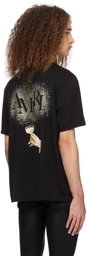 AMIRI Black Crystal Champagne T-Shirt