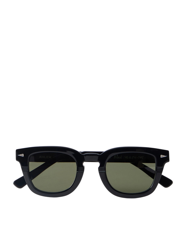 Photo: AHLEM - Champ De Mars Square-Frame Acetate Sunglasses