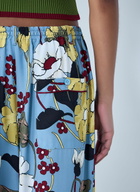Marni Wide-Leg Floral Trousers