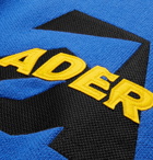 Ader Error - Oversized Logo-Appliquéd Wool Sweater - Blue