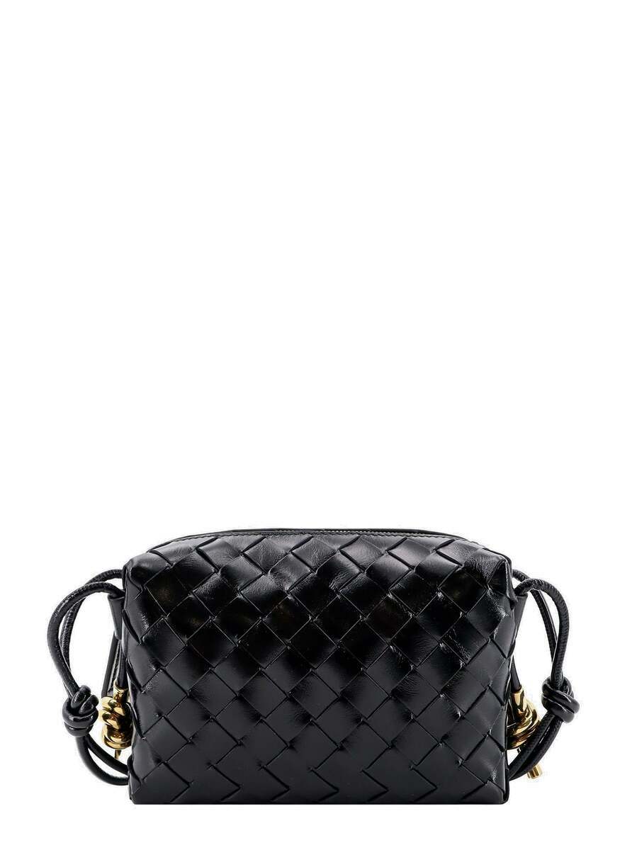 Bottega Veneta Women's Camera Bag Loop Mini Black